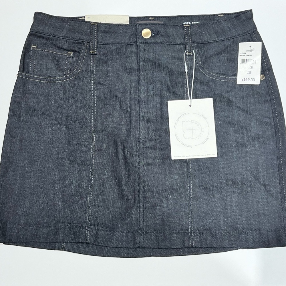 DL1961 Asra Mini Skirt Indigo size Med 28 NWT